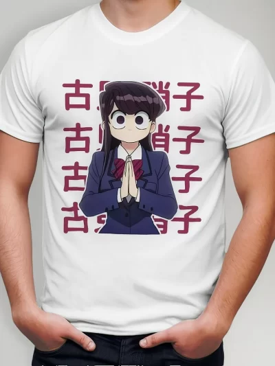 Remera Anime Manga Komi San Can T Communicate Waifu