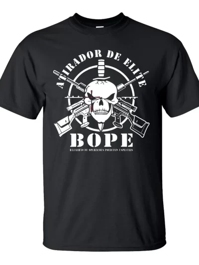 Remera Tirador De Elite Brasil Sniper Team Militar