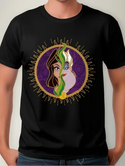 Remera Princesas Villanas La Sirenita Úrsula