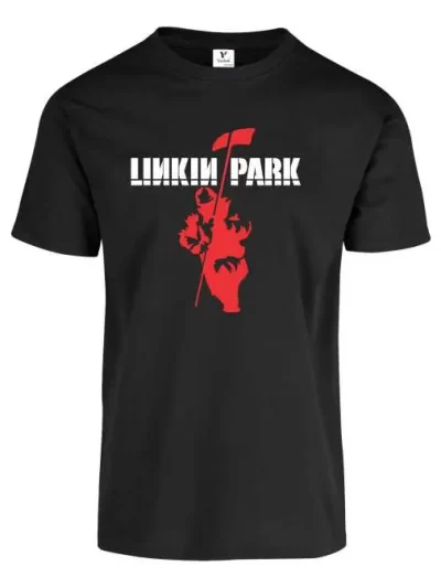 Remera Linkin Park Logo Bandera Rock Hombre Mujer