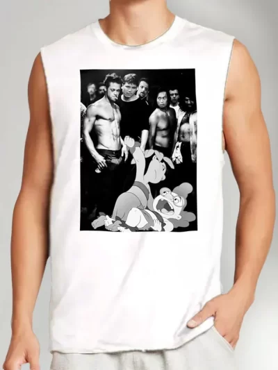 Remera De Lilo Y El Club De La Pelea Brad P