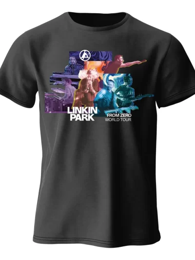 Remera Linkin Park Concierto México From Zero Colors Album