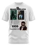 Remera El Makabelico Premium Blanca R