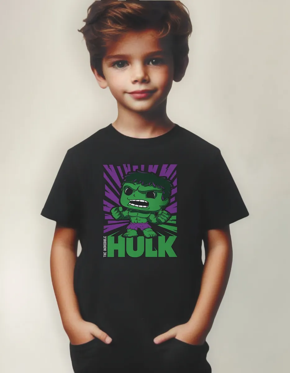 Remera Niño Pequeño Hulk Increible The Incredible