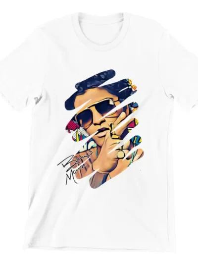 Remera Blanca Bruno Mars Pop06 Inner