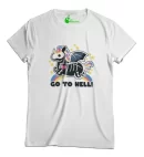 Remera Unicornio Go To Hell