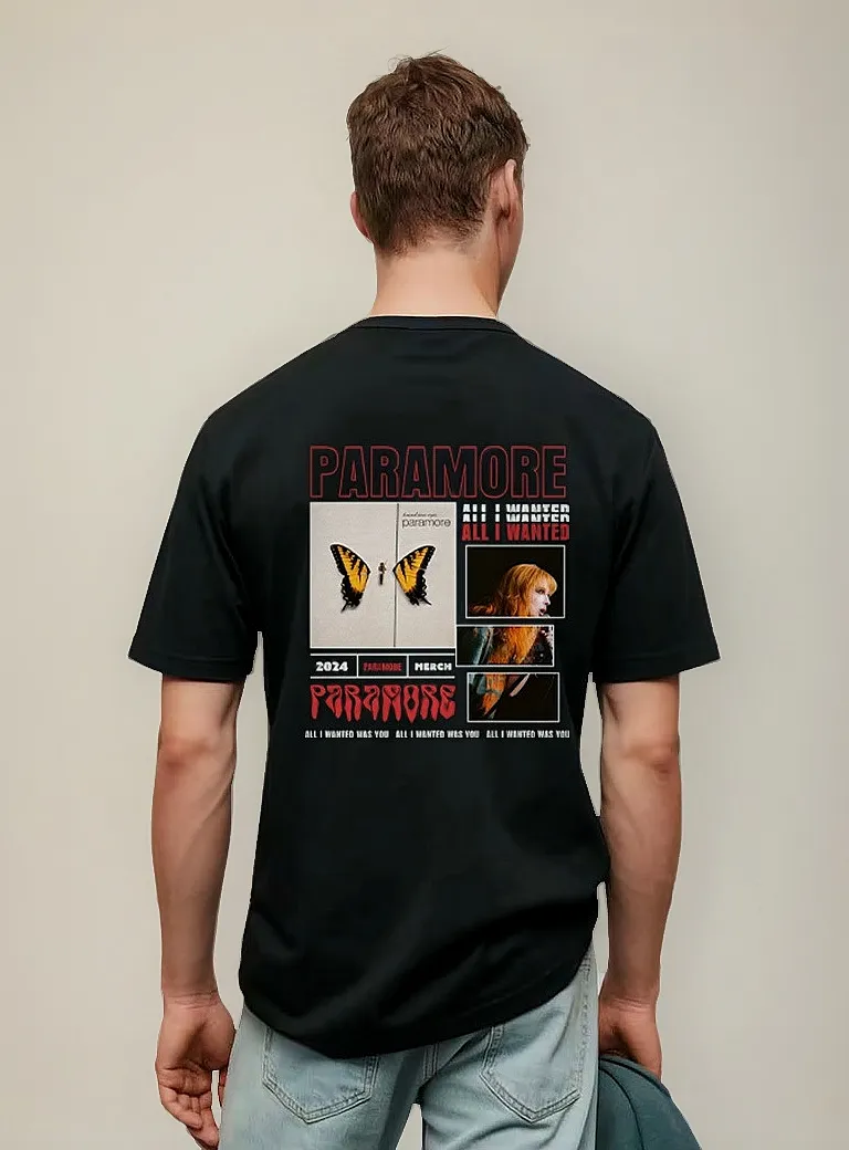 Remera Paramore Collage Artista All I Wanted Merch