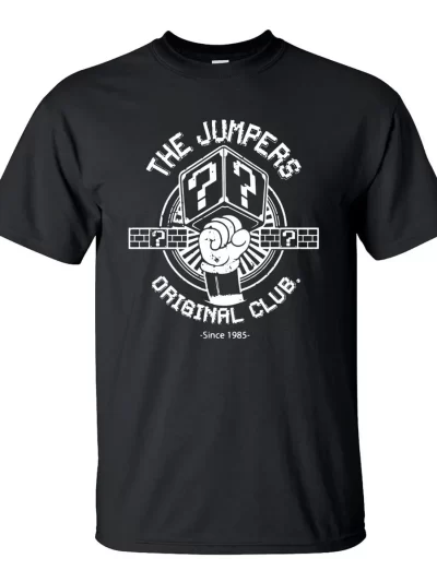 Remera Mario Retro Game The Jumpers Original Club Art