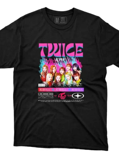 Remera Merch Twice K Pop Estilo Vintage
