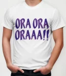 Remera Anime Manga Jojo Jojos Bizarre Adventure Ora