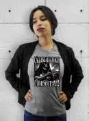 Remera Gris Con Estampado Gym Fitness Moda Callese Coach