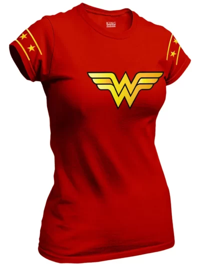 Remera Mujer Maravilla Wonder Woman Liga De La Justicia