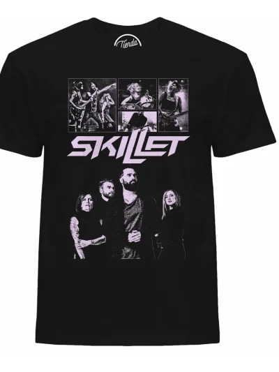 Remera Skillet Banda Poster Aesthetic