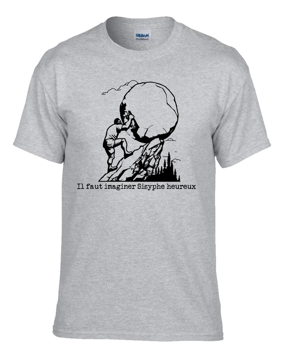 Remera El Mito De Sísifo Filosofía Absurdo Filosofia