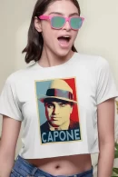 Remera Crop Gangster Original Icono Del Poder