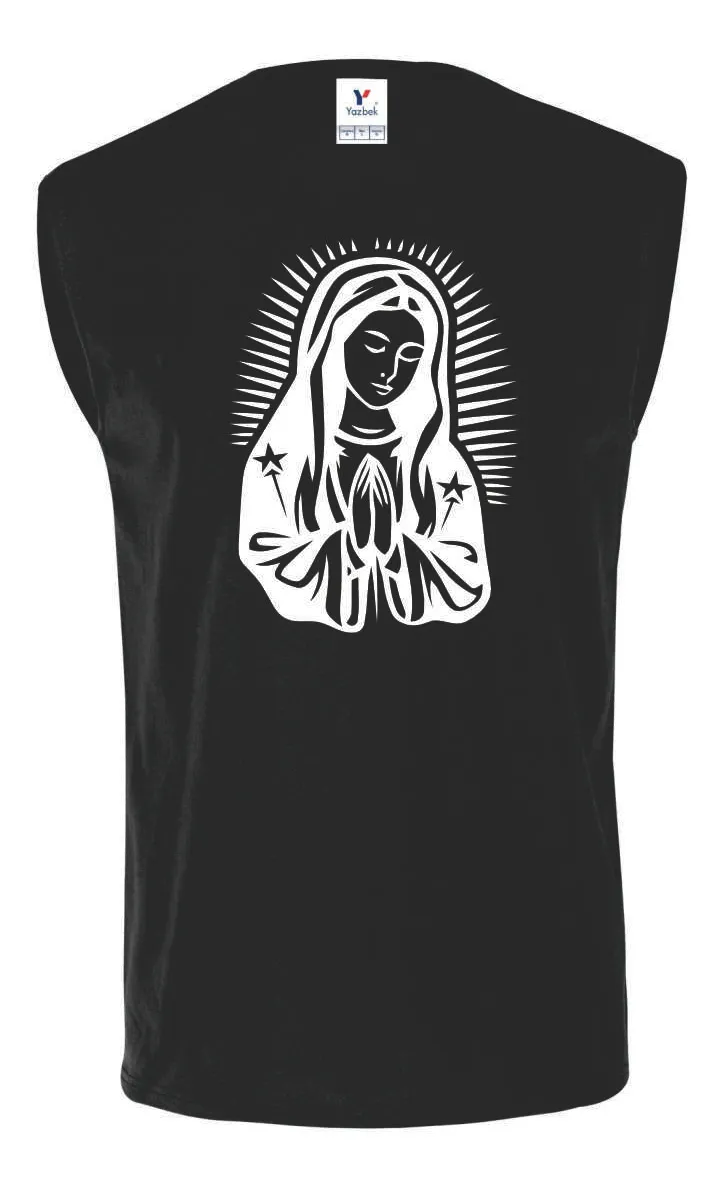 Remera Sin Manga Virgen De Guadalupe Silueta