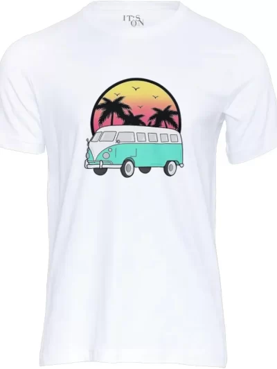 Remera Para Verano Combi Sunset Vacaciones