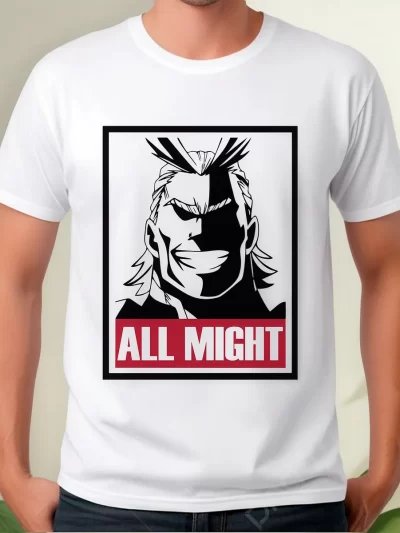 Remera Anime My Hero Academia All Might