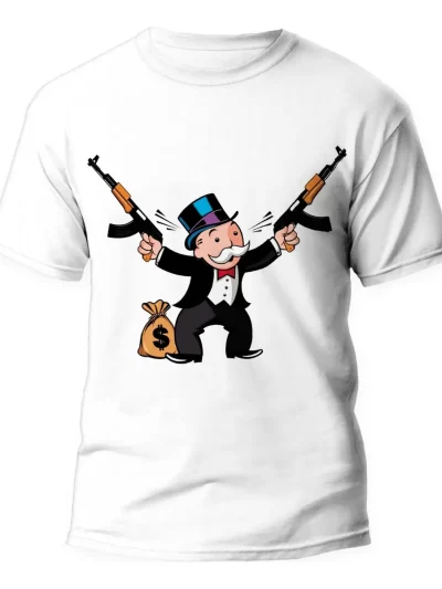 Remera Dinero Monopoly