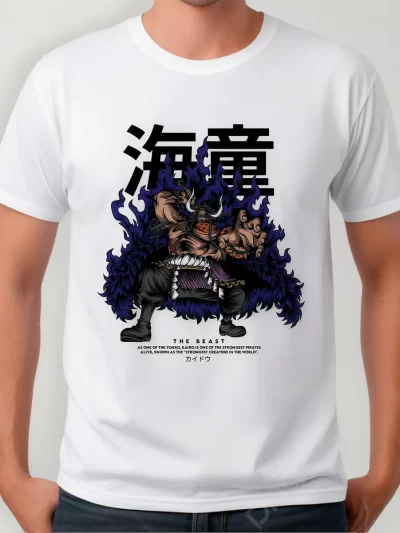 Remera Anime One Piece Kaido