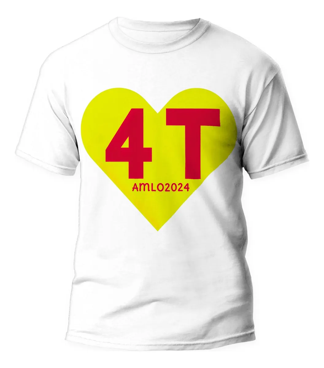 Remera Amlo Presidente Peje 4T