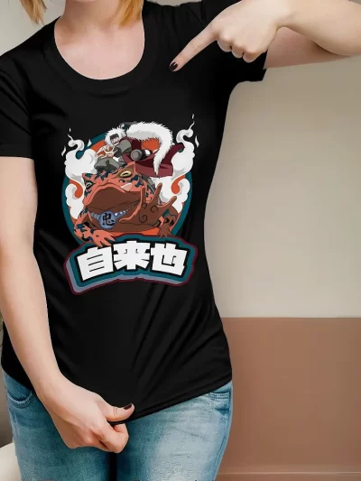 Remera Jiraiya El Sabio Pervertido De Naruto