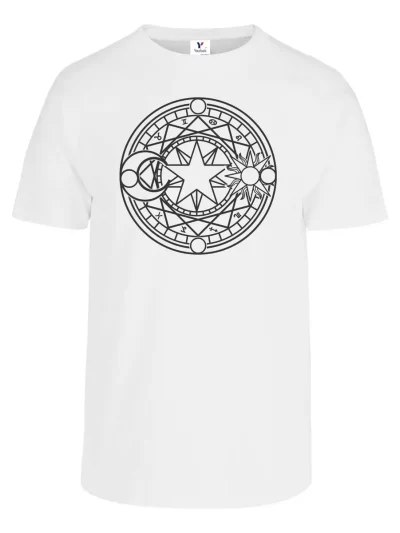 Remera Sakura Card Captor Circulo Mágico Hombre Mujer