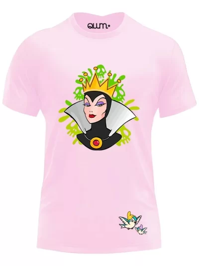 Remera Blanca Nieves Unisex Reina