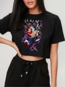 Remera Crop Anime One Piece Luffy Gear4