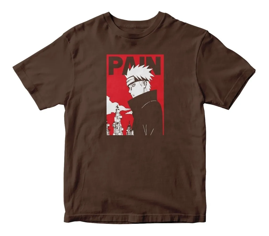 Remera Nagato Pain Naruto Akatsuki Anime Manga
