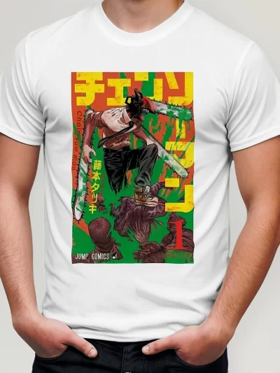 Remera Anime Manga Chainsaw Man Denji
