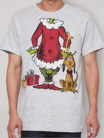 Remera Camiseta Grich Disfraz Traje Navidad Unisex