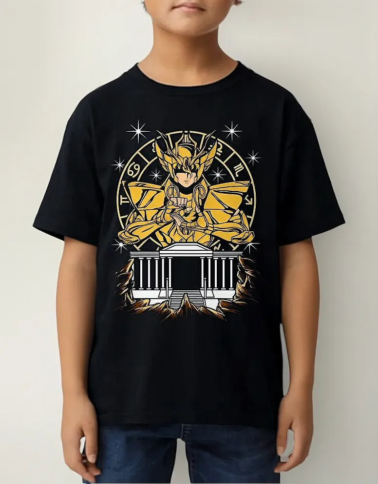 Remera Niño Shaka De Virgo Saint Seiya Algodón