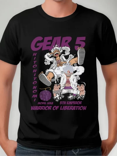 Remera Anime One Piece Monkey D Luffy Gear