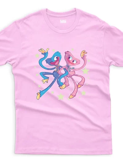 Remera Poppy Playtime Huggy Wuggy Kissy Missy Gamer Algodón