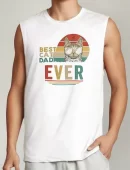 Remera De Best Cat Dad Papa Sf3 Gato