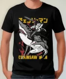 Remera Anime Chainsaw Man Denji