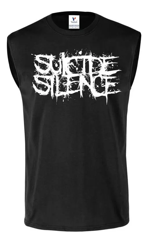 Remera Sin Manga Suicide Silence Deathcore Logo