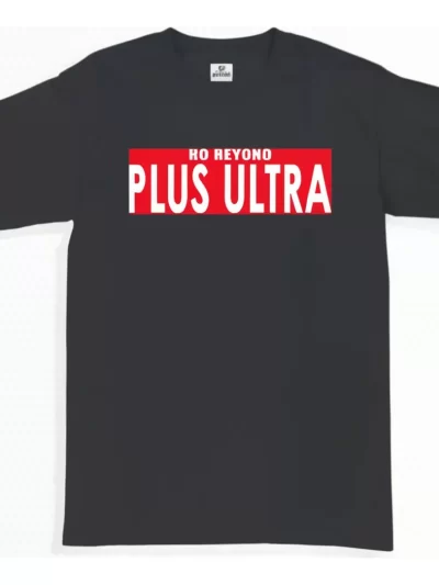 Remera Go Beyond Plus Ultra Anime Logo Hombre Mujer