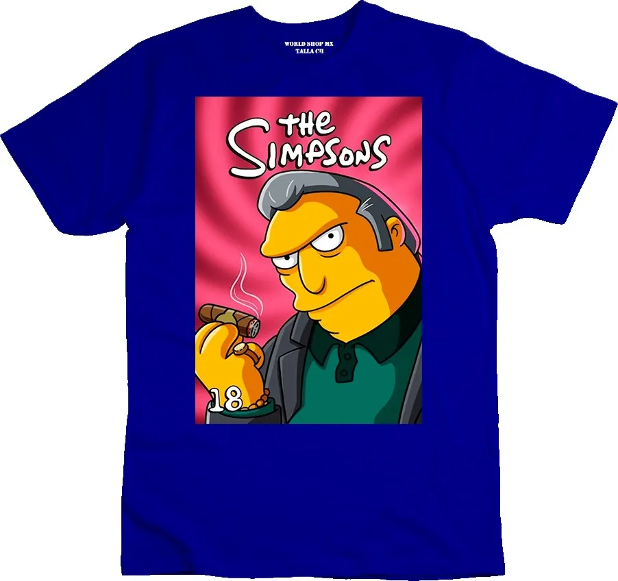 Remera Los Simpson Fat Tony