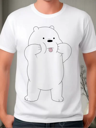 Remera Caricatura Osos Escandalosos Polar