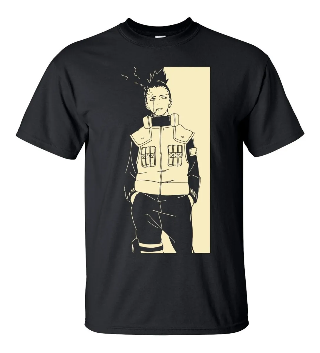 Remera Shikamaru Nara Smoking Naruto Anime Manga Geek