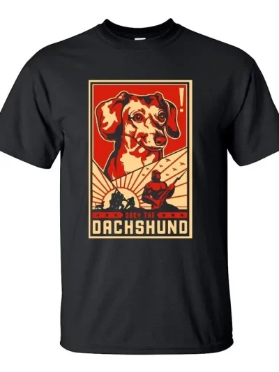 Remera Obedece Perro Salchica Perrunos