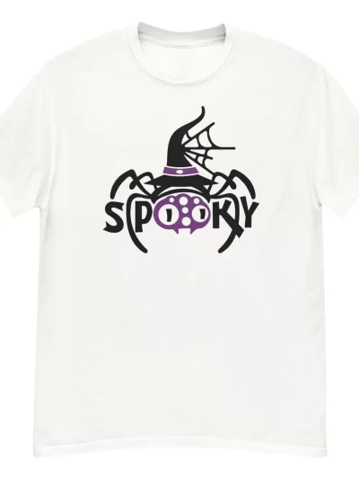Remera Araña Bruja Con Sobrero Spooky Aterradora Halloween