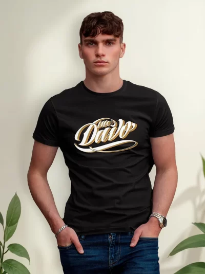 Camiseta Con Estampado Mc Davo Hip Hop Rap Album Nuevo