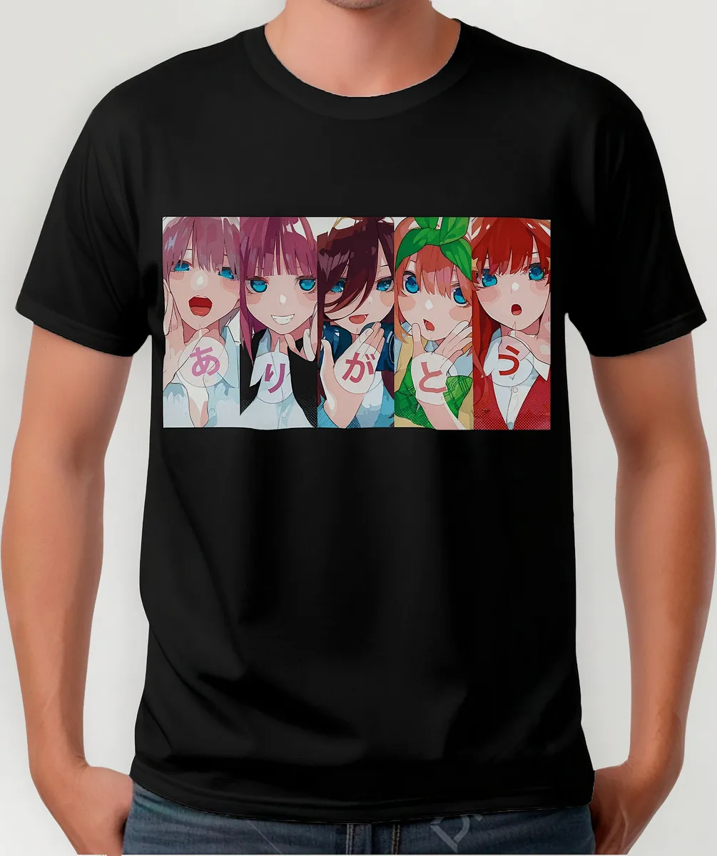 Remera Anime Quintillizas Nakano