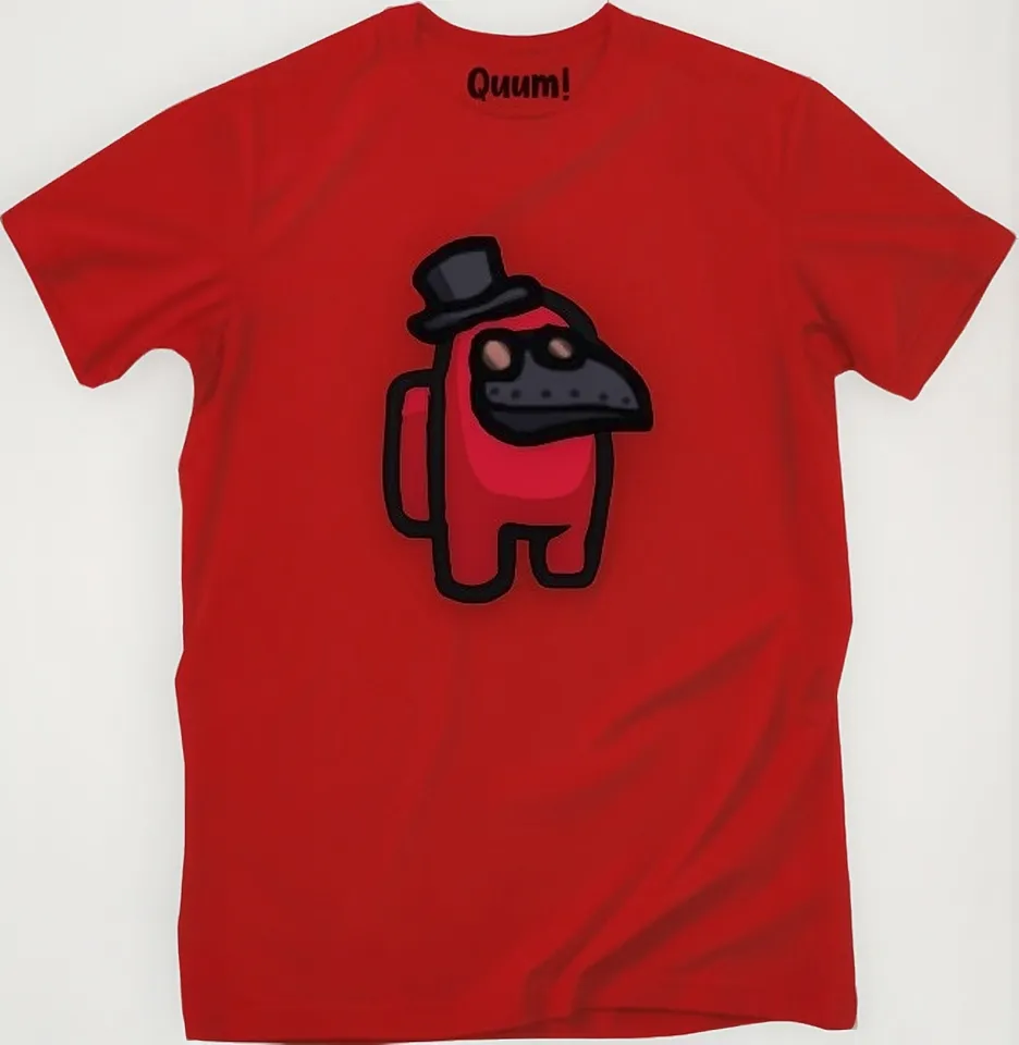 Remera Among Us Cuervo