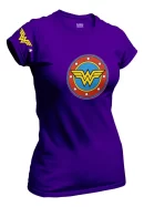Remera Mujer Maravilla Superheroe Escudo