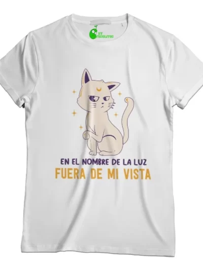 Remera Sailor Moon Artemis En El Nombre De La Luna