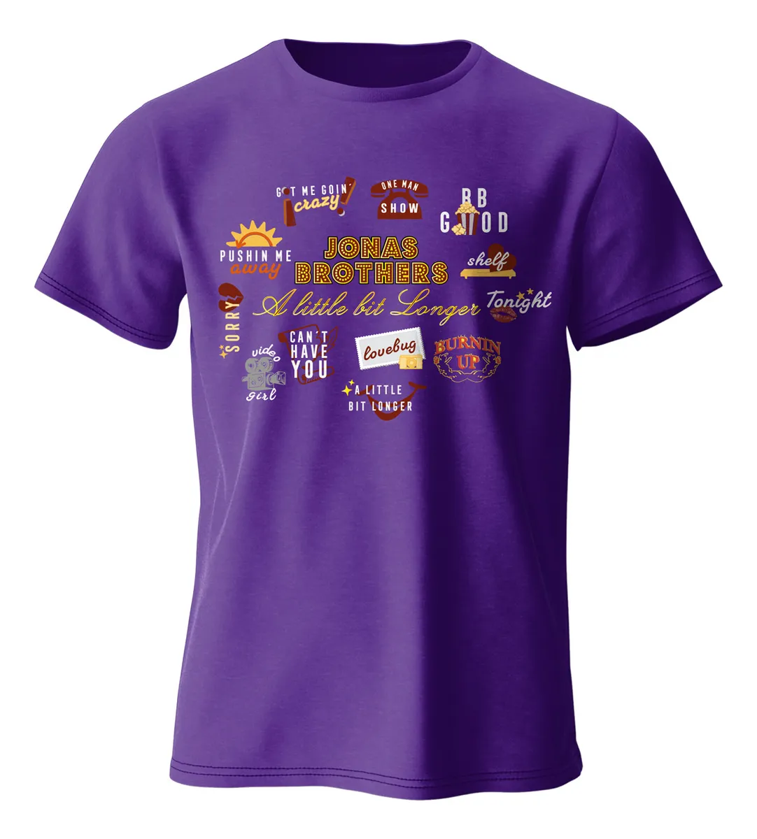 Remera Jonas Brothers Hombre Y Mujer Album Albl